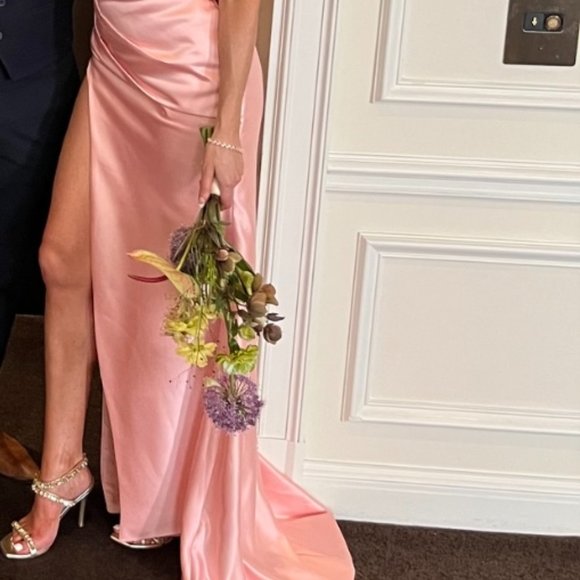 Blushing Pink Bridesmaid Dress - Picture 4 of 4